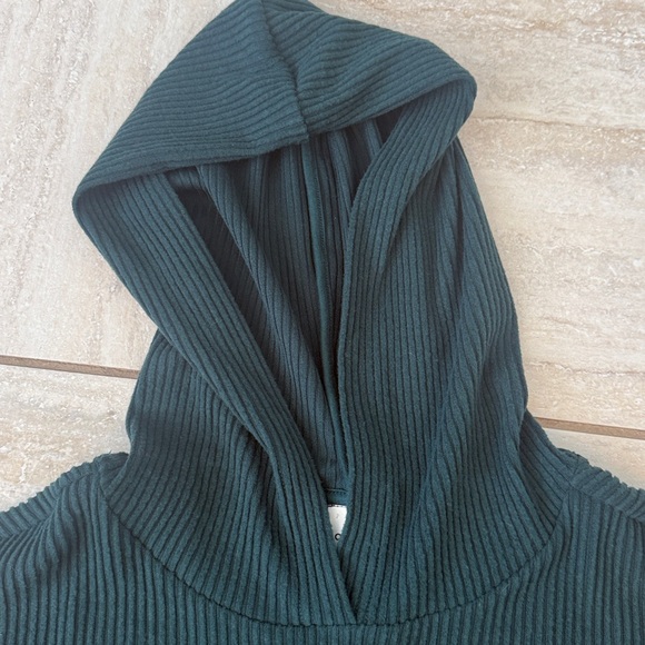 ALO Yoga Muse Ribbed Hoodie Small - Picture 4 of 16